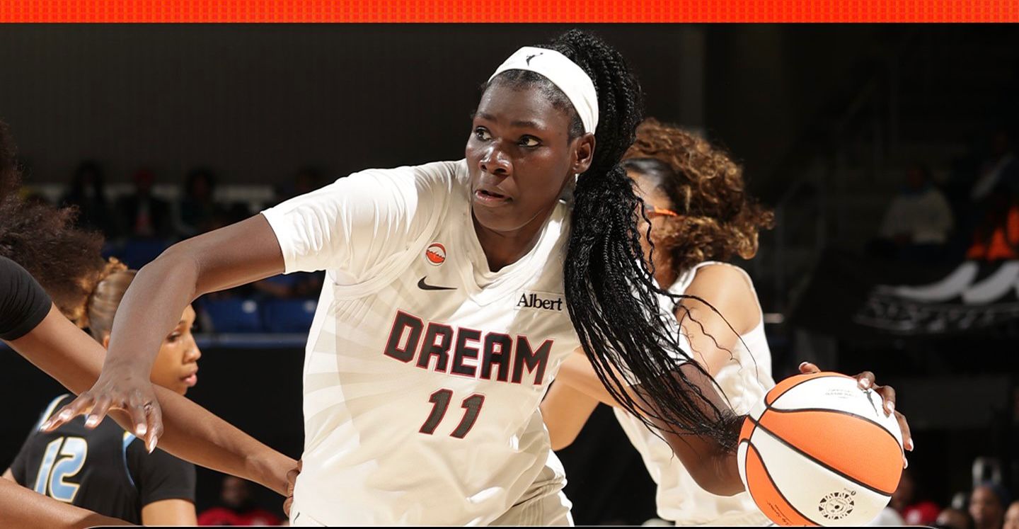 Madina Okot Shines in Dream Debut with Double - Double in WNBA Preseason